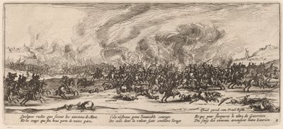 戦い 作： Gerrit van Schagen after Jacques Callot