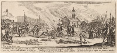 ステーク 作： Gerrit van Schagen after Jacques Callot