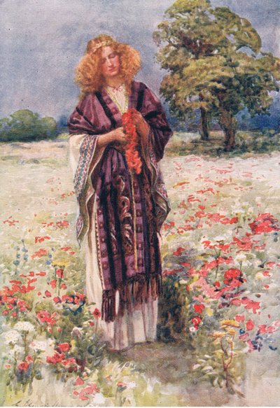 フェア・セレナ、ジョージ・ハラップ・アンド・カンパニーから出版された妖精の女王の物語 作： Gertrude E. Demain (after) Hammond
