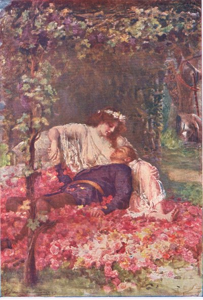 The Wanton Lady, Stories from the Faerie Queen 出版、George Harrap and Company 作： Gertrude E. Demain (after) Hammond