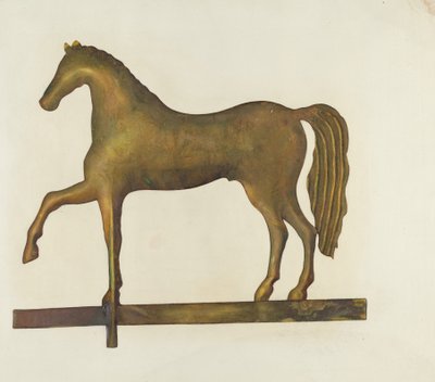 風見の馬、c。 1940年。 作： Gertrude Koch