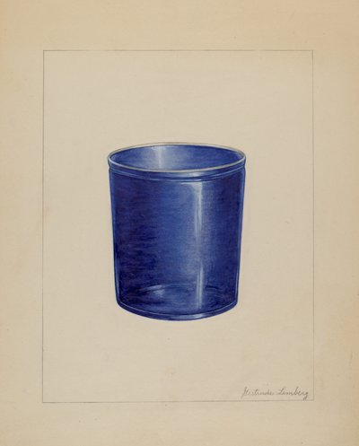 タンブラー、c。 1937年。 作： Gertrude Lemberg