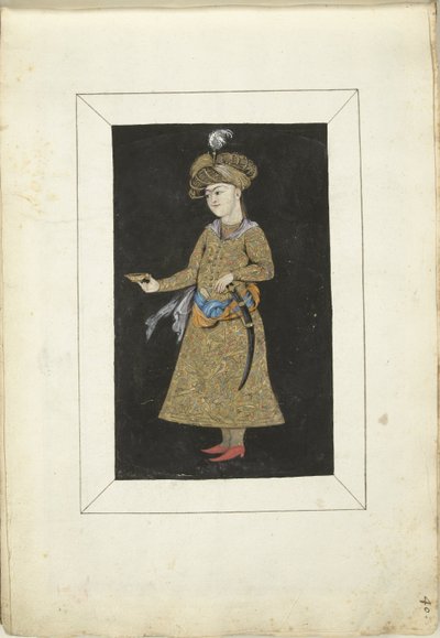 ペルシャのミニチュア 作： Gesina ter Borch (possibly)