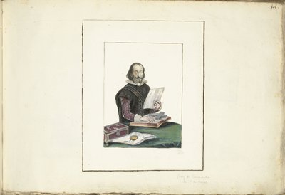 ペニェランダ伯の肖像 作： Gesina ter Borch (possibly)