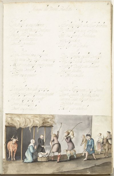 羊飼いの礼拝 作： Gesina ter Borch