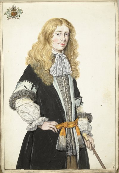 モーゼス テル ボルヒの肖像 作： Gesina ter Borch
