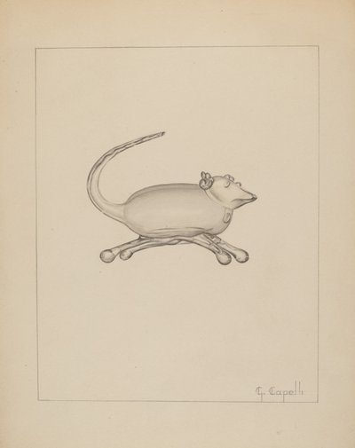 マウス、c。 1937年。 作： Giacinto Capelli