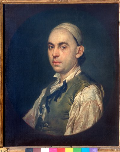 男性の肖像 作： Giacomo Ceruti