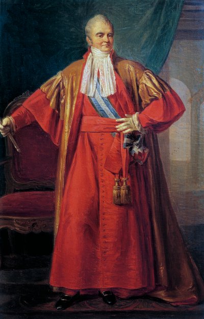 パルッツォ アルティエリ (1760-1834) の肖像、王子、ジャコモ コンカ (1785-1858) の絵画 作： Giacomo Conca