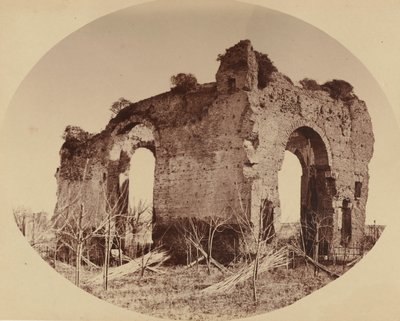 ヘラクレス神殿、1850 年代。 作： Giambattista Altadonna