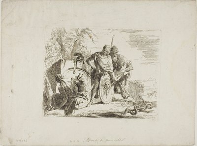 カプリッチより「占星術師と若い兵士」 作： Giambattista Tiepolo