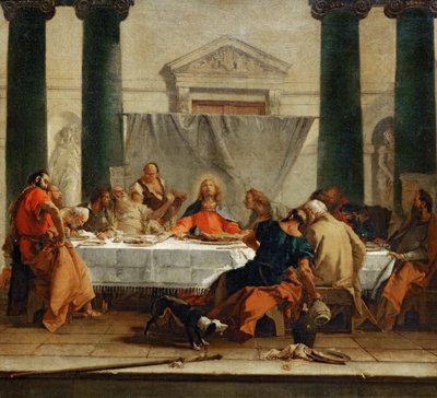 最後の晩餐 作： Giambattista Tiepolo