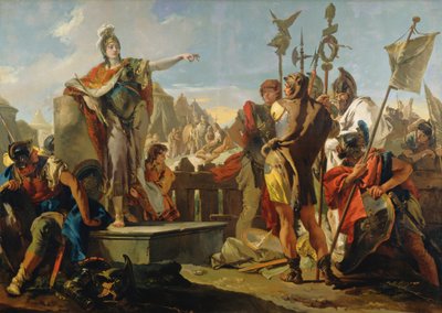  作： Giambattista & Tiepolo Giandomenico (1727-1804) Tiepolo