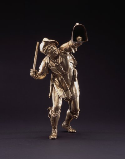 ファウラー（ブロンズ、金メッキ） 作： Giambologna (1529-1608) (after)