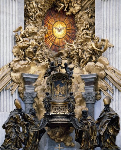 St.Peterの議長 作： Gian Lorenzo Bernini