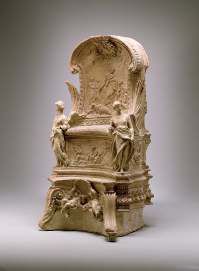 聖ペテロの椅子、1658年（テラコッタ） 作： Gian Lorenzo Bernini