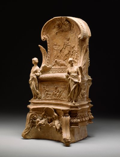 聖ペテロの椅子、1658年（テラコッタ） 作： Gian Lorenzo Bernini