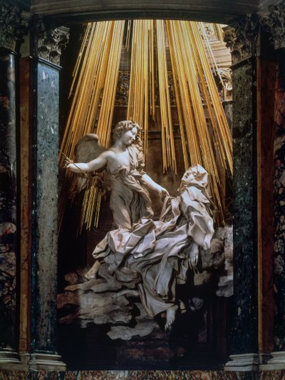 アビラの聖テレサのエクスタシー 作： Gian Lorenzo Bernini