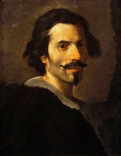 壮年期のジャンロレンツォ・ベルニーニの自画像（1638-40年） 作： ジャン・ロレンツォ・ベルニーニ
