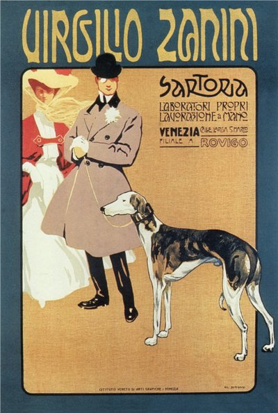 ヴィルジリオ・ザニーニの仕立て、1900 年 作： Gian Luciano Sormani