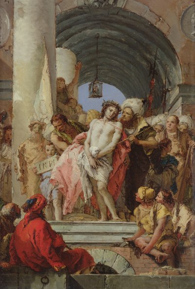 男を見よ 作： Giovanni Domenico Tiepolo