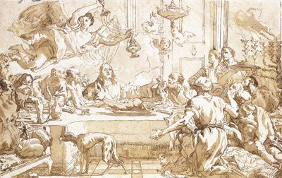 最後の晩餐、 作： Giovanni Domenico Tiepolo