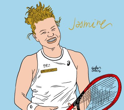 ジャスミン・パオリーニ、2024年（デジタル） 作： ジャンルカ・コスタンティーニ