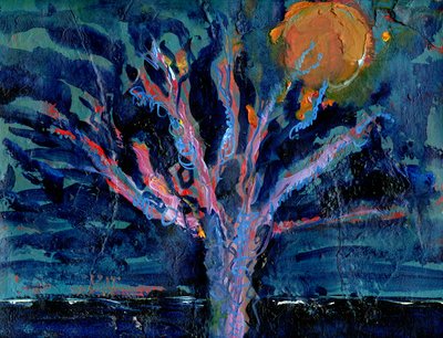 ツリーとストロベリームーン、2016、 作： Gigi Sudbury