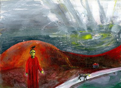 Yellow-faced Dog Take Me Home、2005、 作： Gigi Sudbury