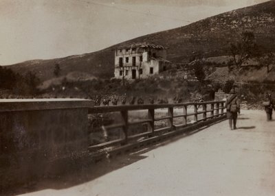 アルバム「Pictures of War II」。Val ChiusoneからPodsenicaに向かうイタリア兵、1917年09月（モノクロ写真 作： Gigliucci Gigliucci