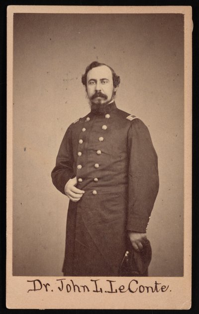 ジョン・ローレンス・ルコント博士の肖像、1825～1883年、1862～1864年。 作： Gihon and Rixon