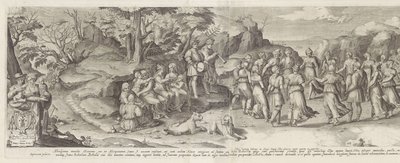 イサクとリベカの結婚 作： Gijsbert Van Veen