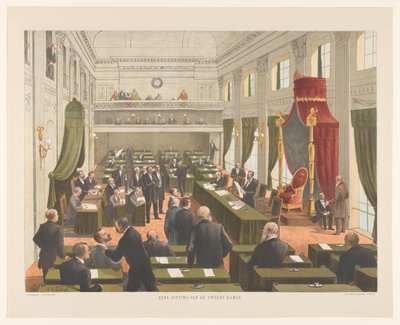 州議会下院、ハーグ 作： Gijsbertus Jan Sijthoff