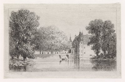 水上の城 作： Gijsbertus Johannes Verspuy