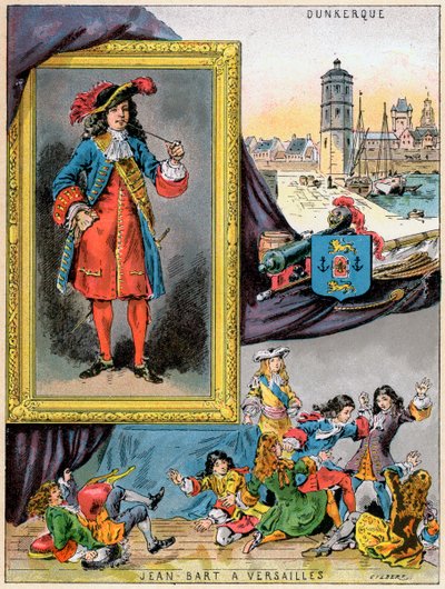 ジャンバート、フランス海軍の司令官および民間人、1898年 作： Gilbert