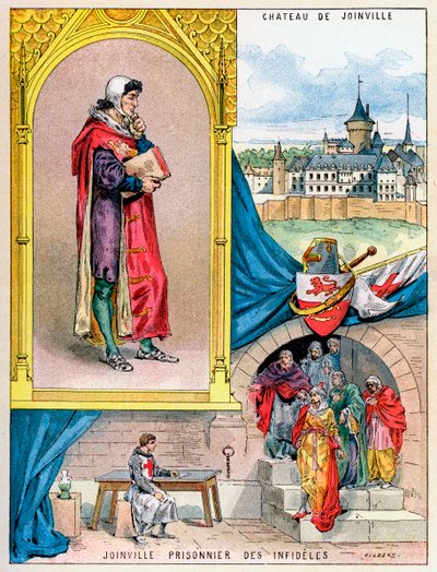 ジャンドジョインヴィレ、中世フランスの年代記、1898 作： Gilbert