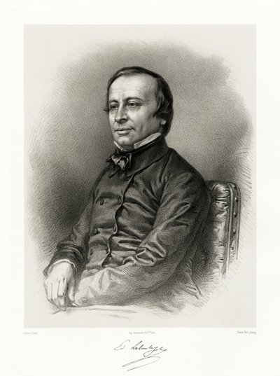 エドゥアールルネルフェーブルデラブレイ、1865-66 作： Gilbert
