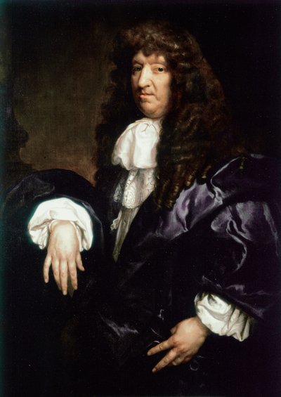 サミュエル・バトラー 肖像 1670年代（油彩・キャンバス） 作： Gilbert Soest
