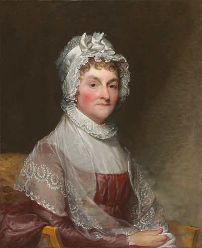 アビゲイルスミスアダムス 作： Gilbert Stuart