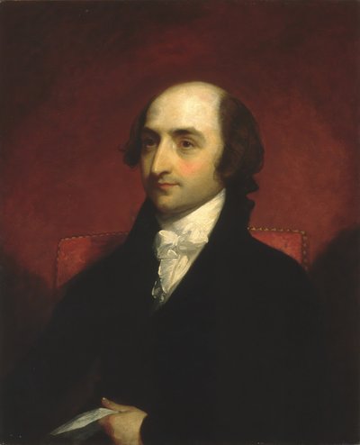 アルバートガラティン、ca。 1803。 作： Gilbert Stuart
