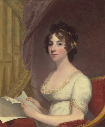 アンナ・マリア・ブロドー・ソーントン（ウィリアム・ソーントン夫人 作： Gilbert Stuart