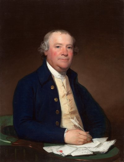 キャプテン・ジョセフ・アンソニー、1794年。 作： Gilbert Stuart