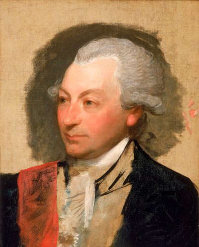 サー・ジョン・ジャーヴィス大尉（1735-1823）1782-87年頃（キャンバスに油彩） 作： Gilbert Stuart