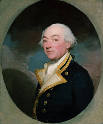 ウィリアム・ロッカー大尉（1731-1800）1785年頃（油彩・キャンバス） 作： Gilbert Stuart