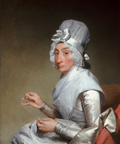キャサリン・ブラス・イェーツ（リチャード・イェーツ夫人） 作： Gilbert Stuart