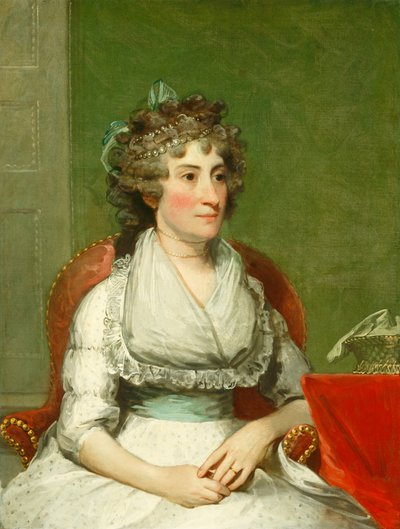 キャサリン・イェーツ・ポロック夫人ジョージ・ポロック、17931794。 作： Gilbert Stuart