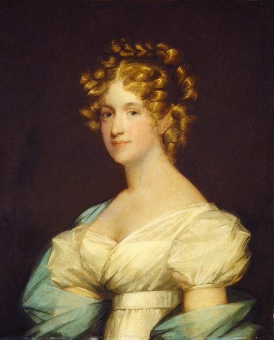シャーロット・モートン・デクスター夫人アンドリュー・デクスター、1808c。 1825年。 作： Gilbert Stuart