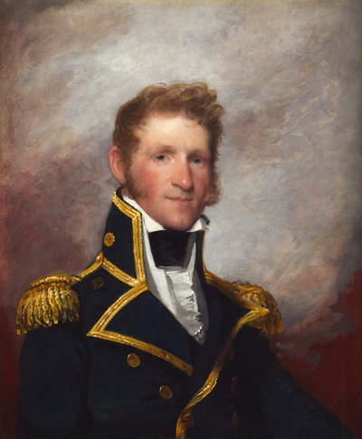 コモドール・トーマス・マクドノウ、c。 18151818. 作： Gilbert Stuart