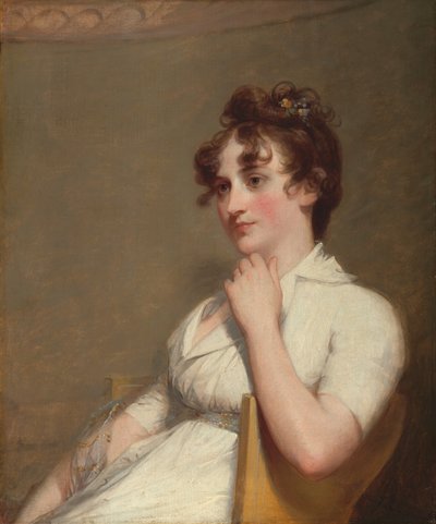 エレノア・パーク・カスティス・ルイス（ローレンス・ルイス夫人） 作： Gilbert Stuart