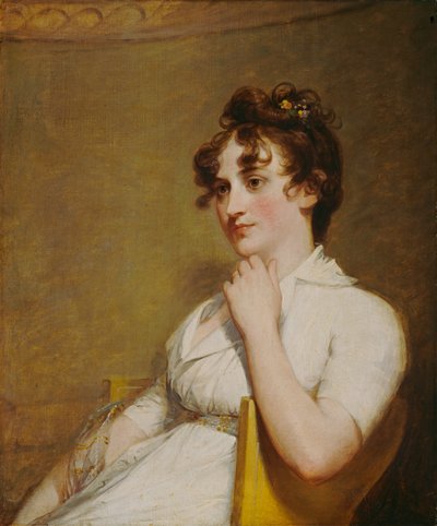 エレノア・パーク・カスティス・ルイス夫人ローレンス・ルイス、1804年。 作： Gilbert Stuart